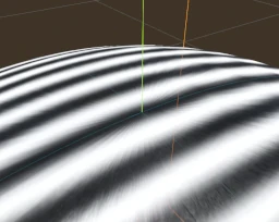 Spherical aware texture on Globe