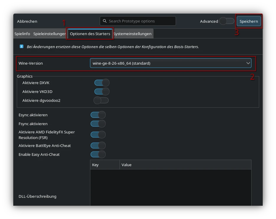 Lutris Change Wine Version for Game Lutris Change Wine Version for Game