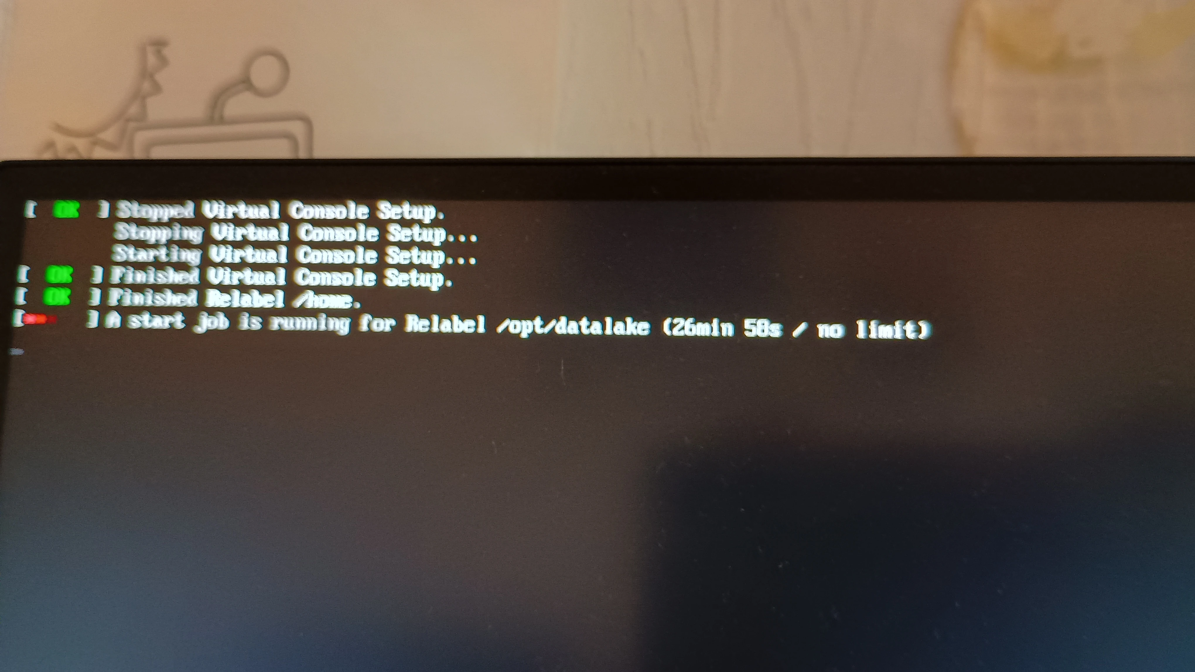 SELinux Relabel taking over 20 minutes